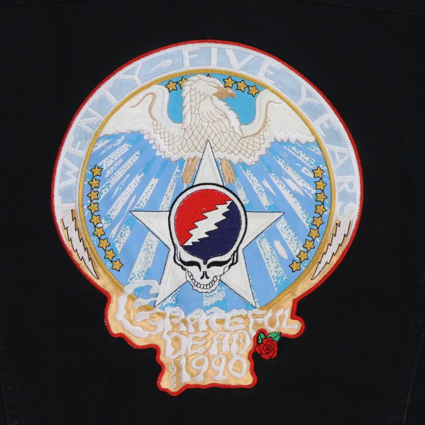 1990 Grateful Dead World Tour Denim Jacket