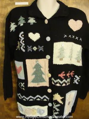 80s Charming Ugly Bad Christmas Sweaters