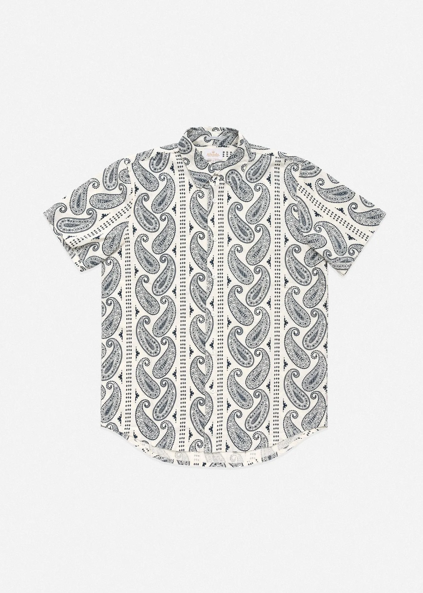 Afends Mens Party Wave - Hemp Short Sleeve Shirt