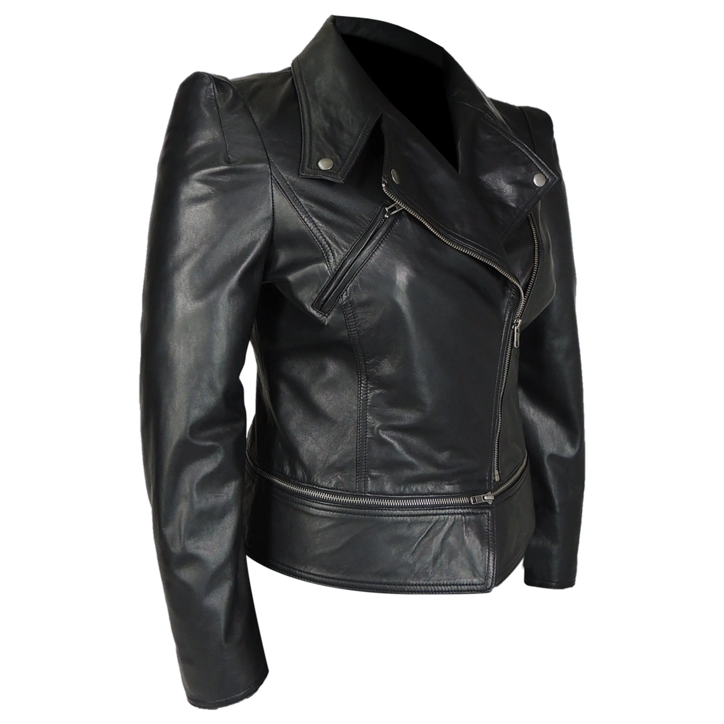 Annette Womens Leather Jacket - Discounted!