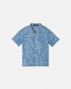 Barocco Chambray Kids Shirt