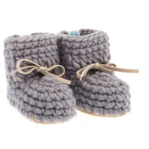 beba bean sweater moccs - grey