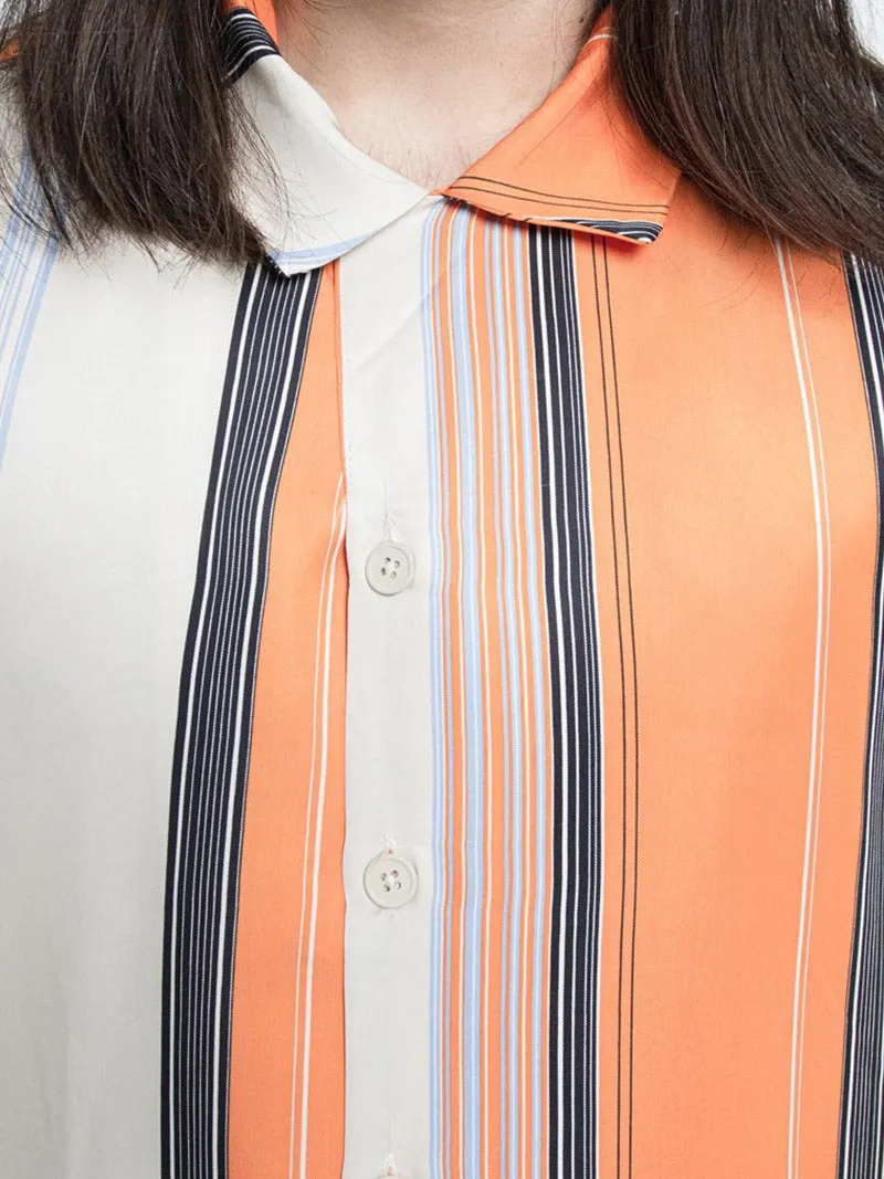 Bo Orange Stripe Shirt