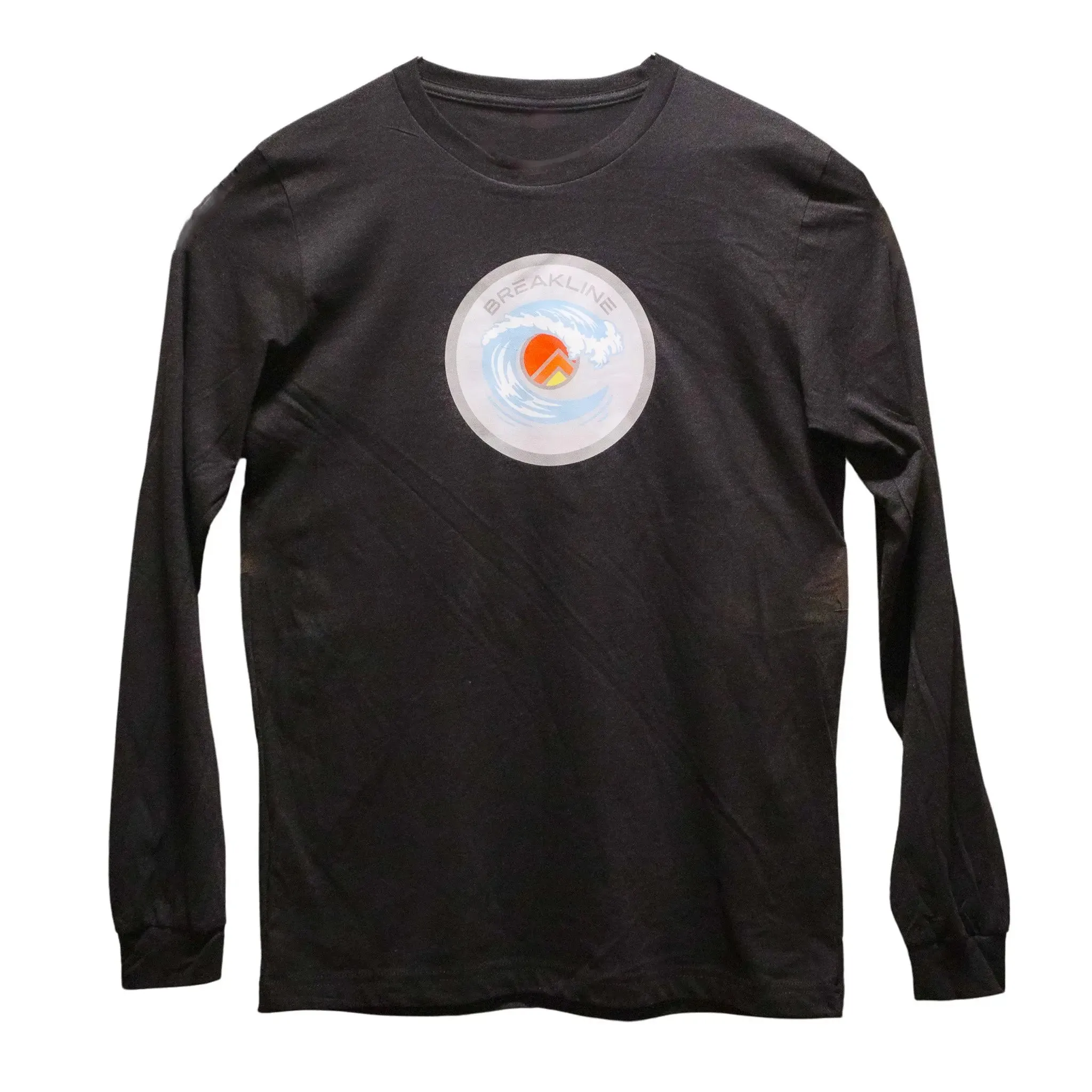 Breakline "Ride the Wave" - Black Long Sleeve Shirt