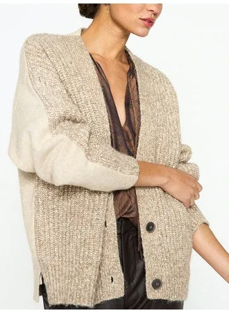 Brochu Walker - Parma Cardigan in Maro Combo