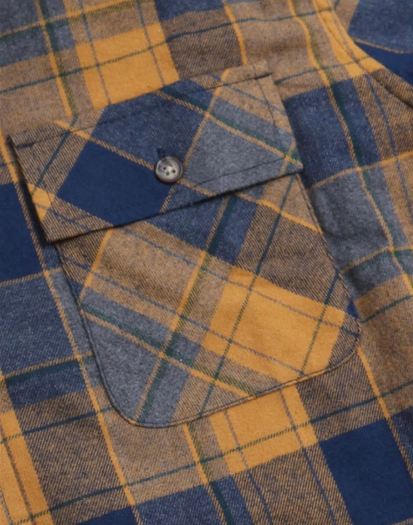 Bronze Long Sleeve Flannel Shirt