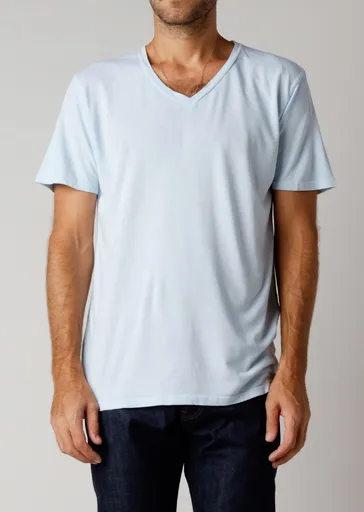 Brooklyn Denim Co. Vee Neck Tee Hemp Organic Cotton