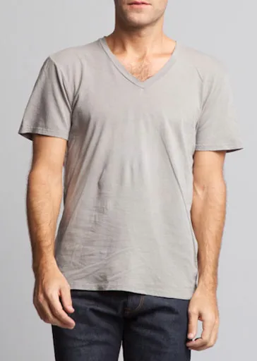 Brooklyn Denim Co. Vee Neck Tee Hemp Organic Cotton