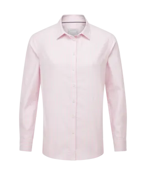 Cley Oxford Shirt - Pink/Blue Stripe