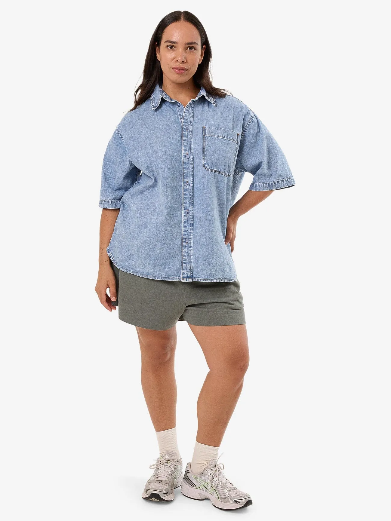 Darian Denim Shirt - Tempest Blue