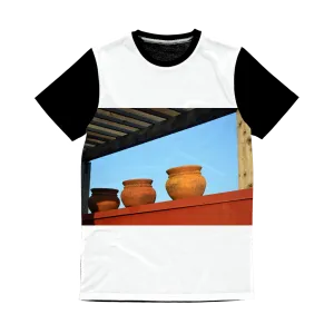 DecorativeVases2 Classic Sublimation Panel T-Shirt