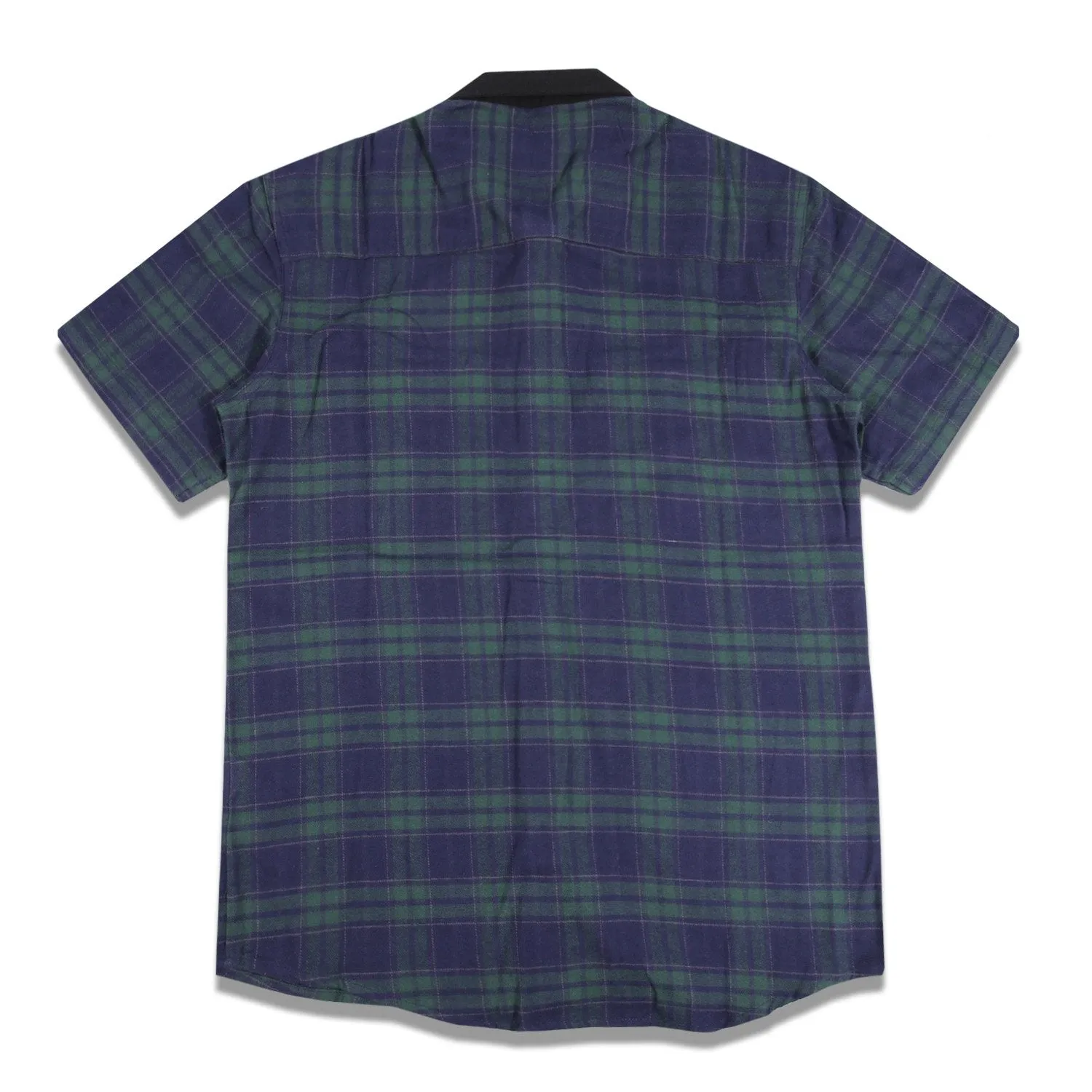 Devante Flannel Green Blue Shirt