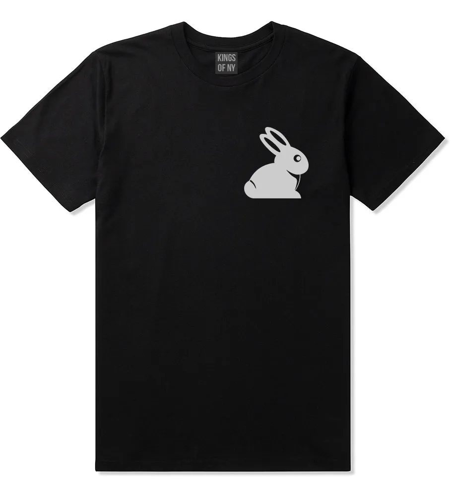 Easter Bunny Rabbit Chest Mens T-Shirt