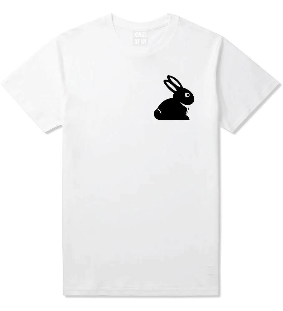 Easter Bunny Rabbit Chest Mens T-Shirt