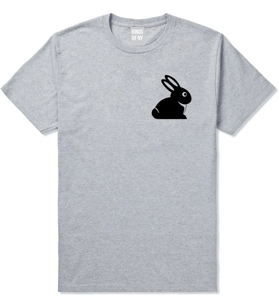 Easter Bunny Rabbit Chest Mens T-Shirt