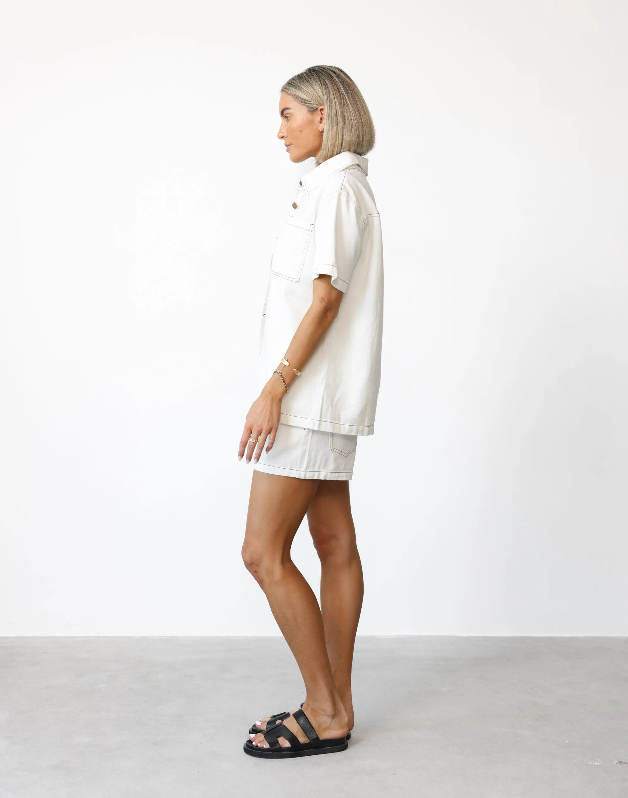 Elizha Shirt (White)