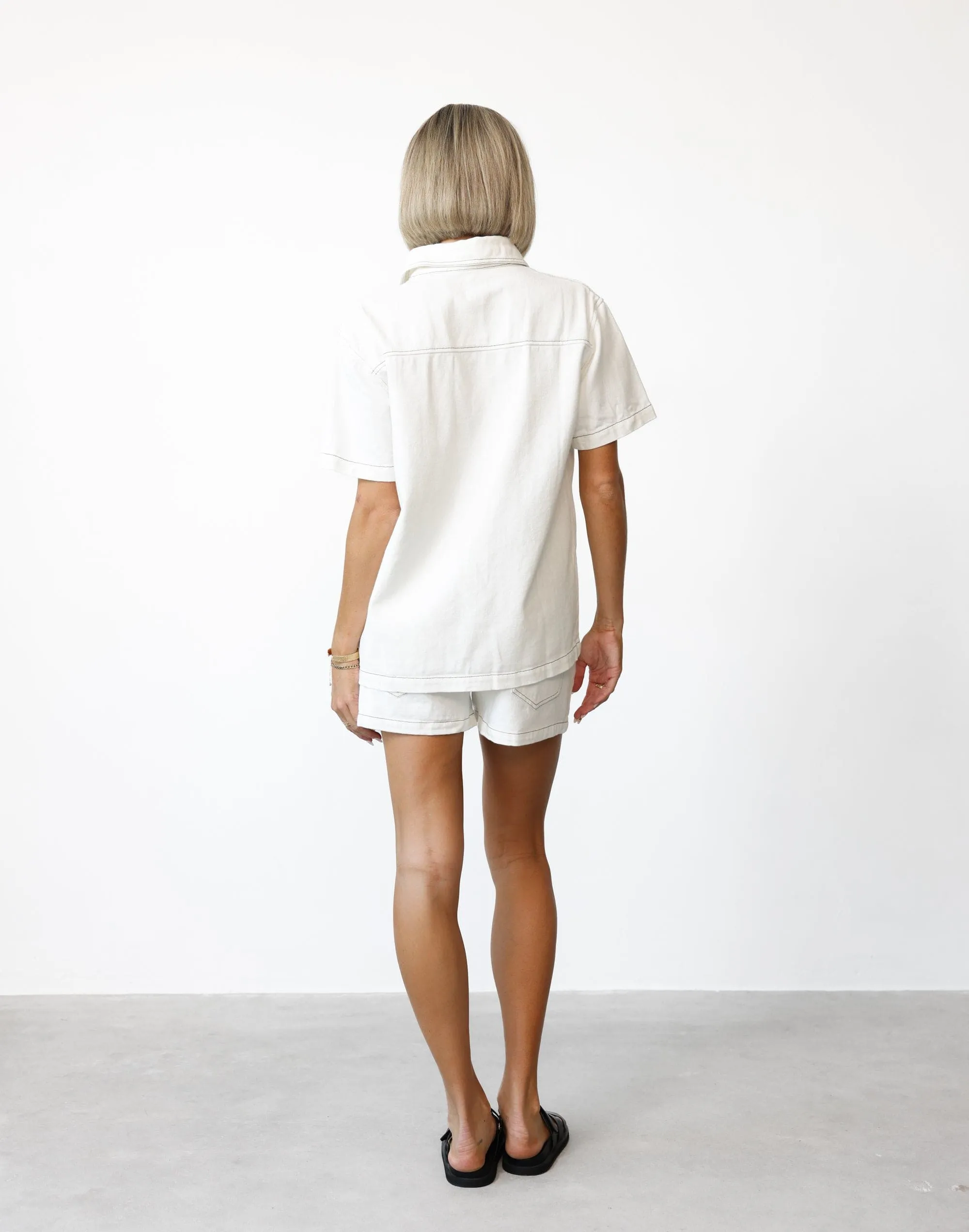 Elizha Shirt (White)