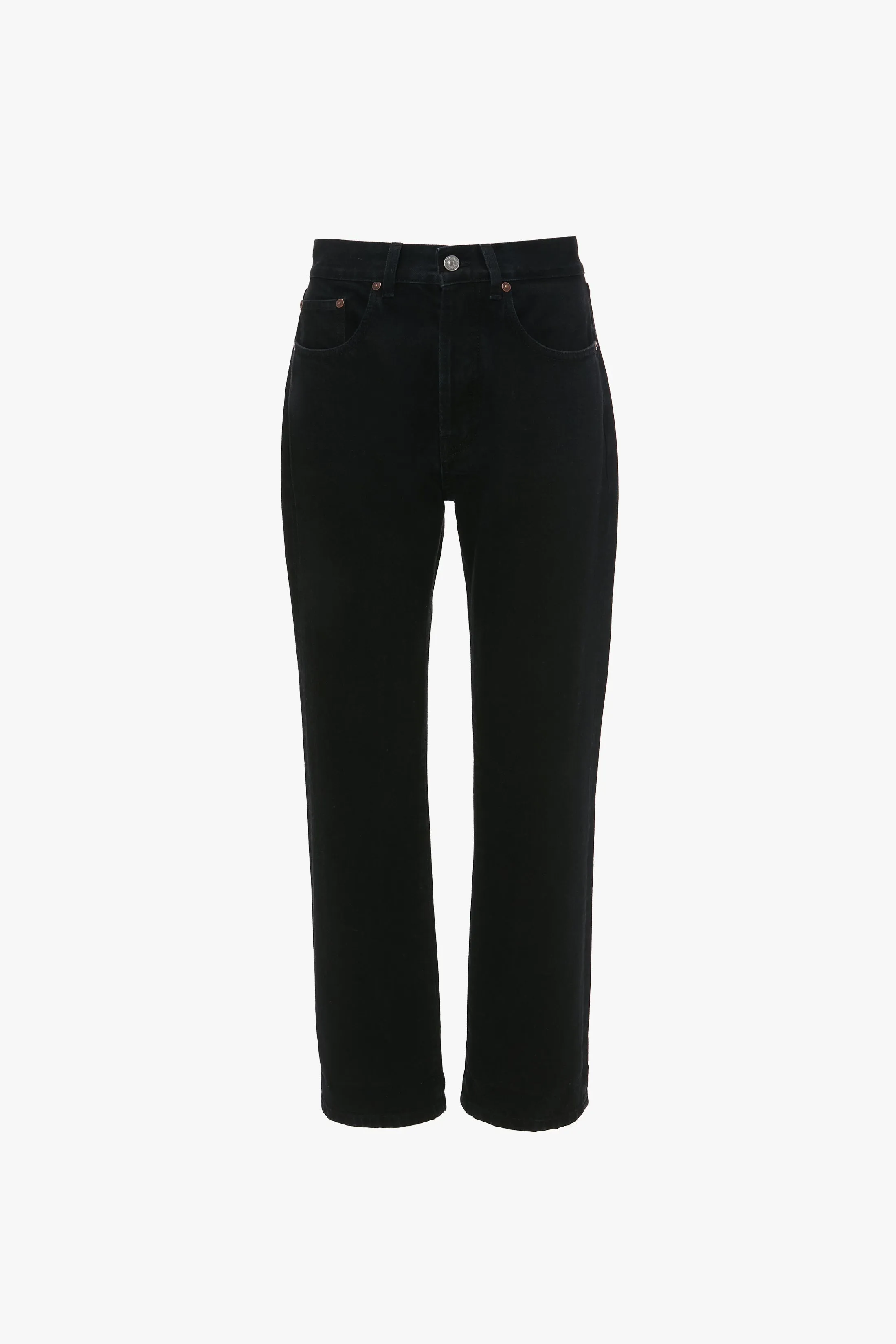 Exclusive Victoria Relaxed Jean In Washed Black