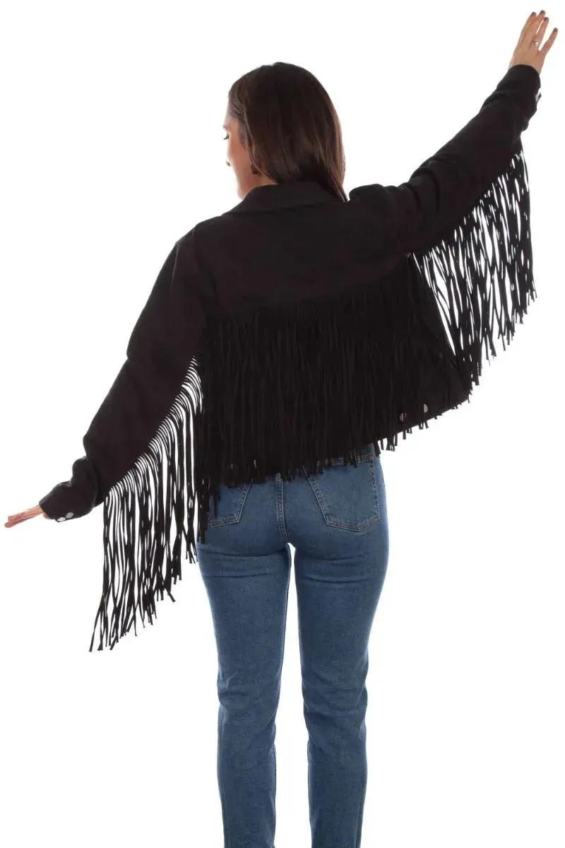 Honey Creek Denim Fringe - Womens Jacket