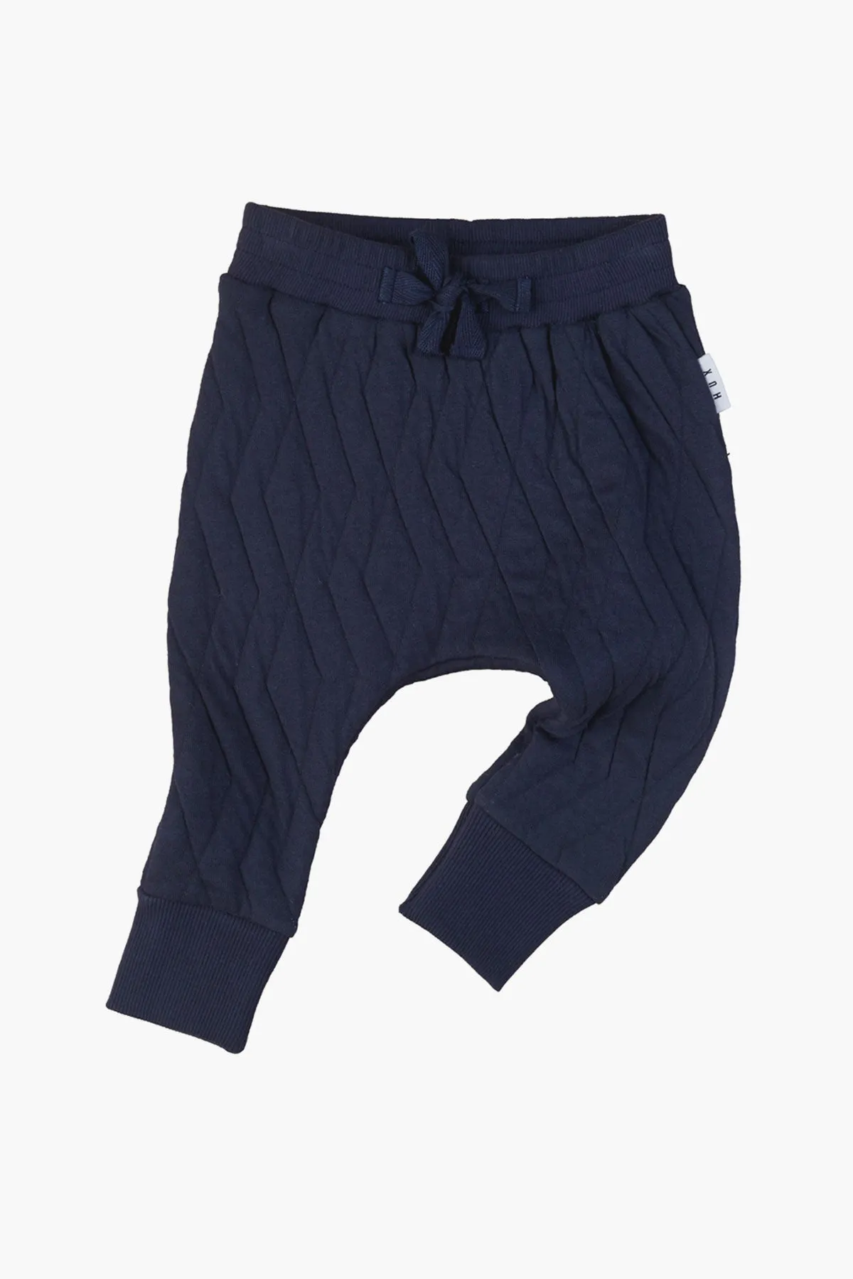 Huxbaby Navy Stitch Baby Pants