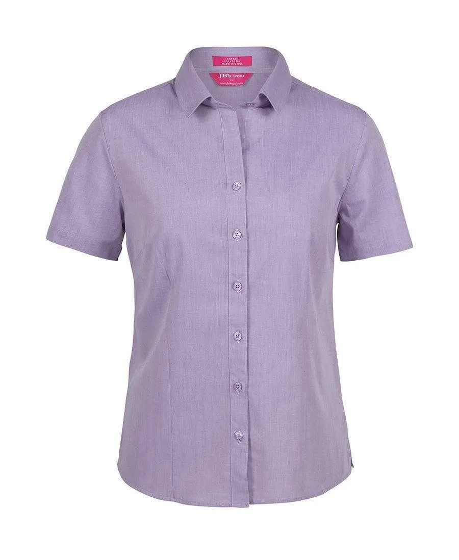 Jb's Classic Short Sleeve Fine Chambray Shirt 4FC1S