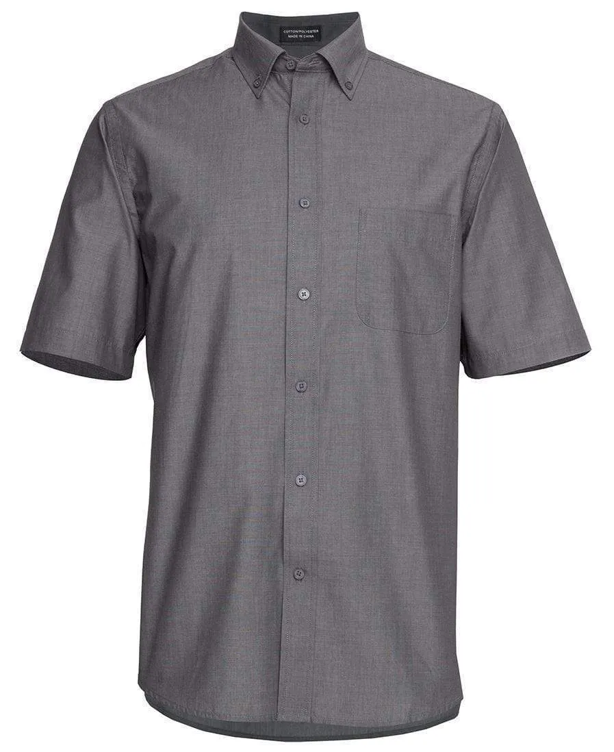 JB'S Short Sleeve Fine Chambray Shirt 4FCSS