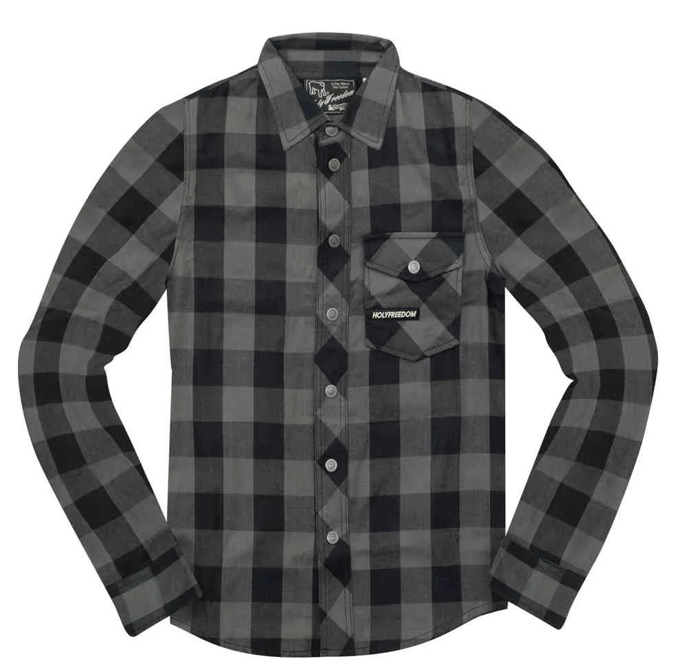 Jesse James HolyFreedom Flannel Shirt, Gray