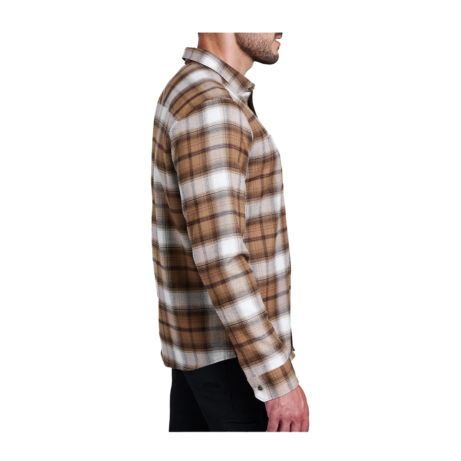 Kuhl Law Flannel Long Sleeve Shirt (Men) - Buckskin