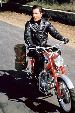 Loving Elvis Presley Roustabout Leather Biker Jacket