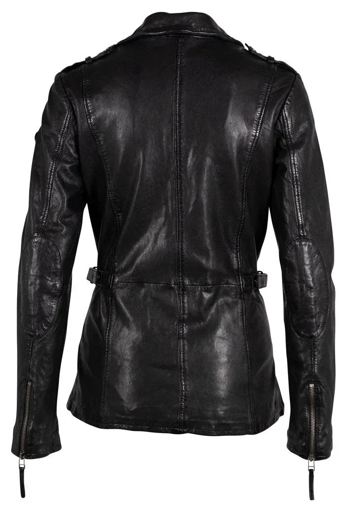 Mauritius Yellie CF Leather Jacket