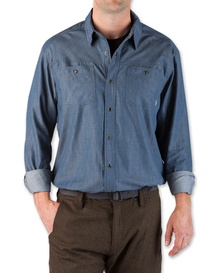 Men's Ashton Chambray Shirt-F2014