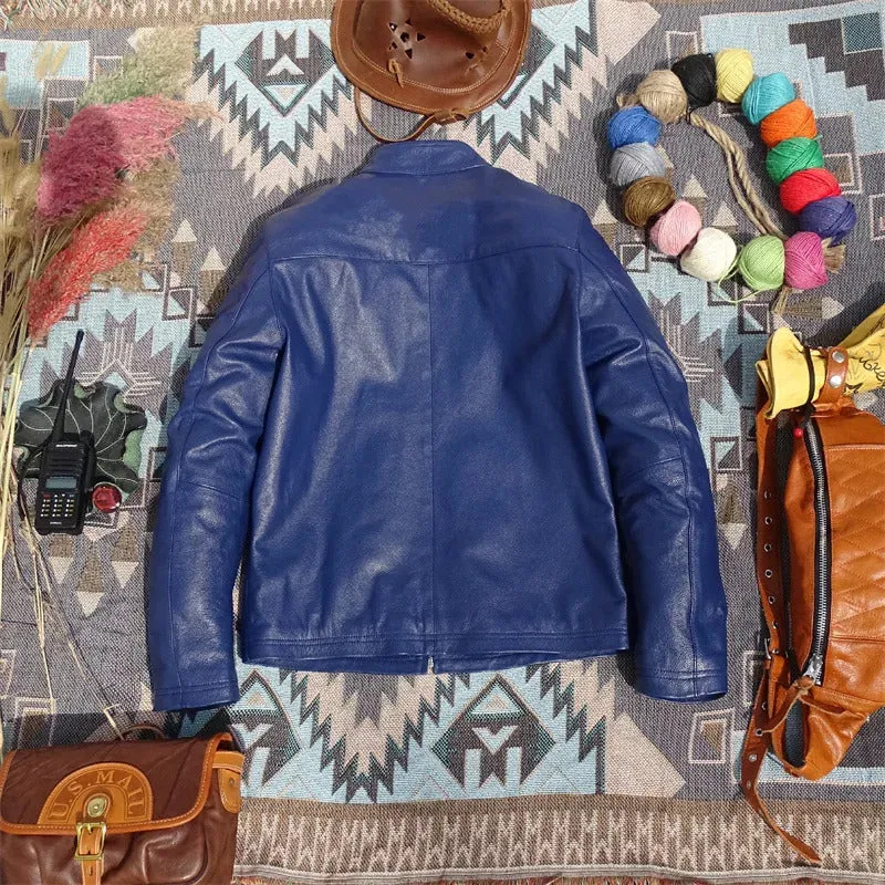 Men's Genuine Cow Leather Jacket