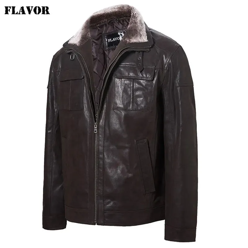 Men's Real Leather Jacket