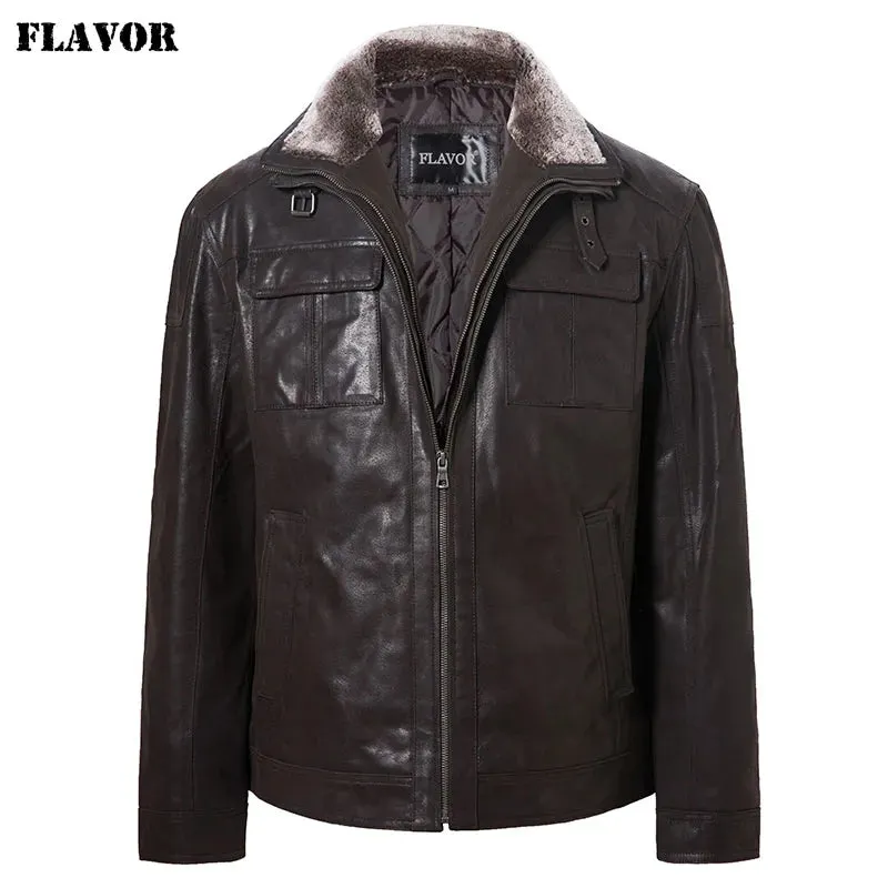 Men's Real Leather Jacket