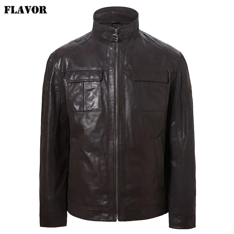 Men's Real Leather Jacket