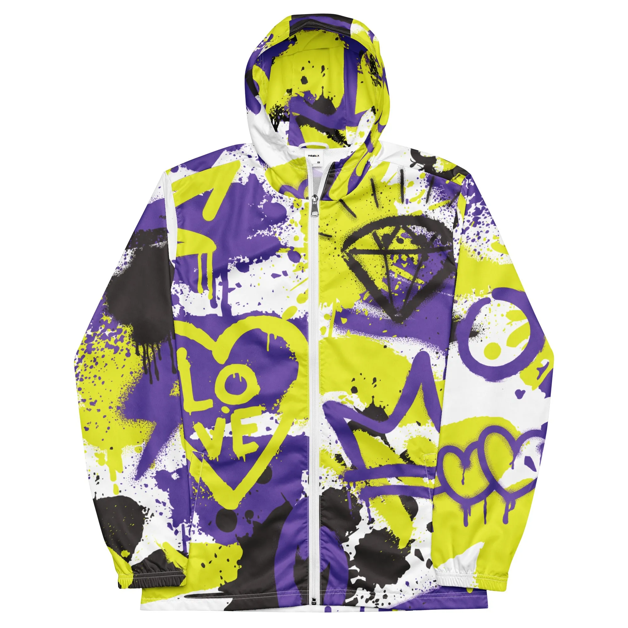 NonBinary Pride Graffiti Jacket