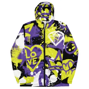 NonBinary Pride Graffiti Jacket