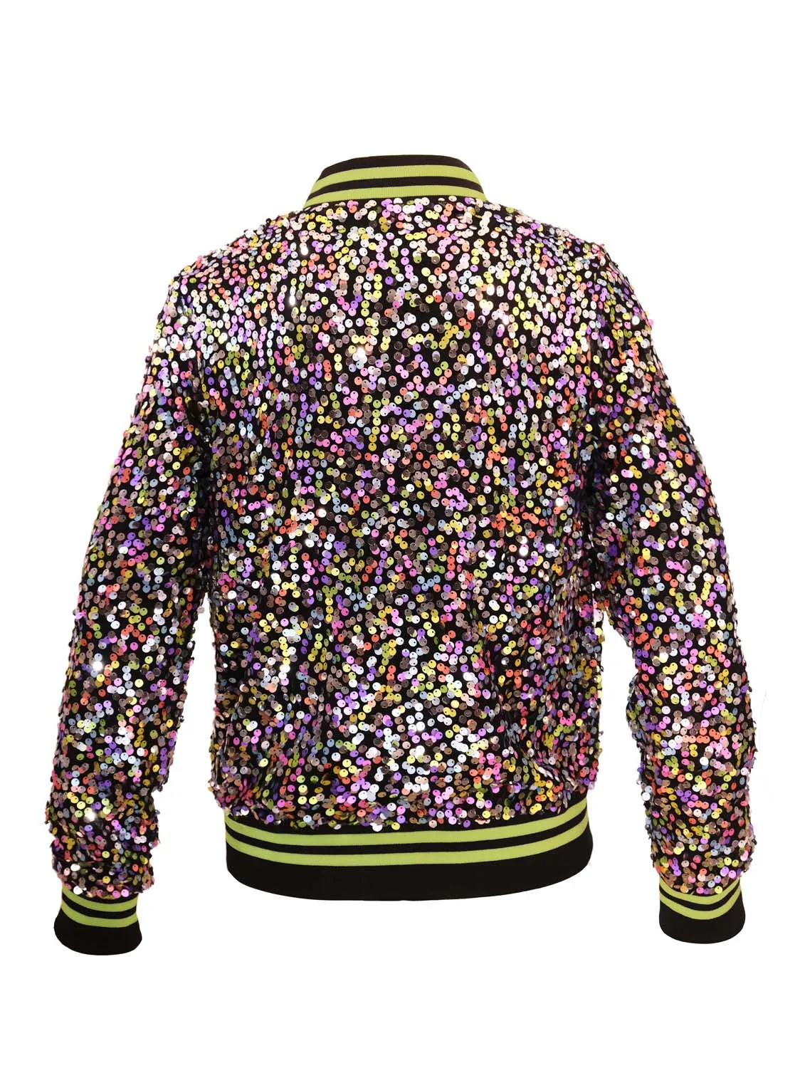 Party Mix | Disarray Sequin Bomber Jacket | Unisex