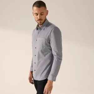 Performance Button-Up Knit Shirt