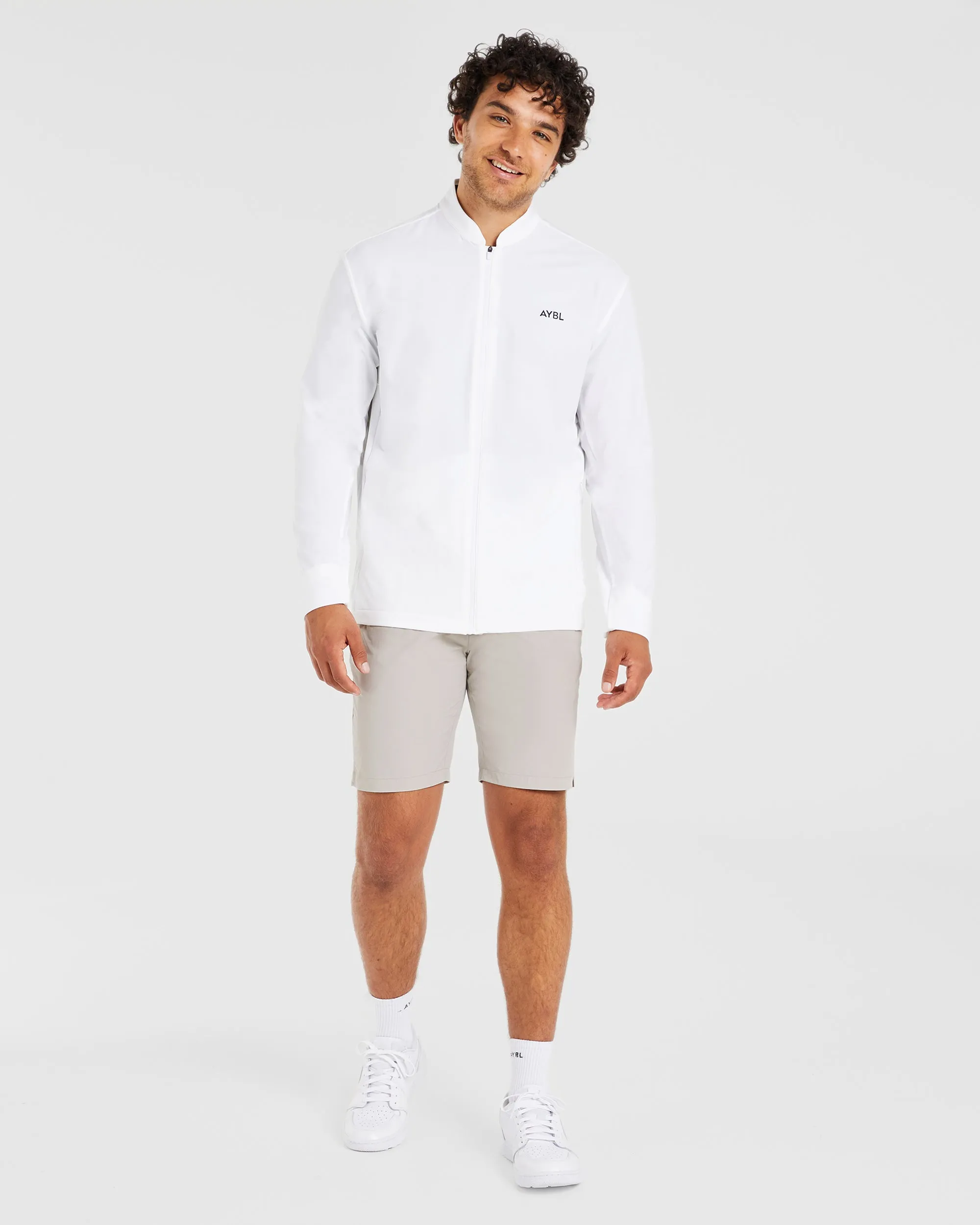 Performance Lightweight Windbreaker - White