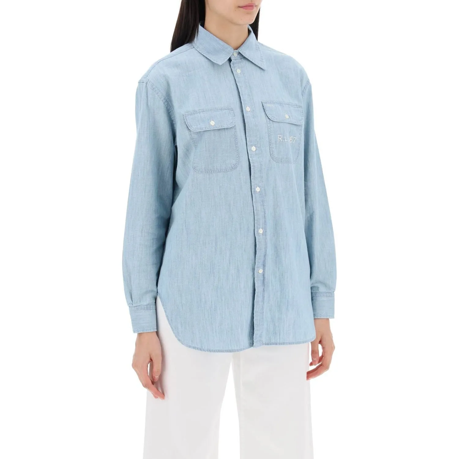 Polo Ralph Lauren embroidered chambray