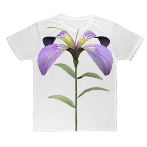 PurpleFlower2 Classic Sublimation Adult T-Shirt