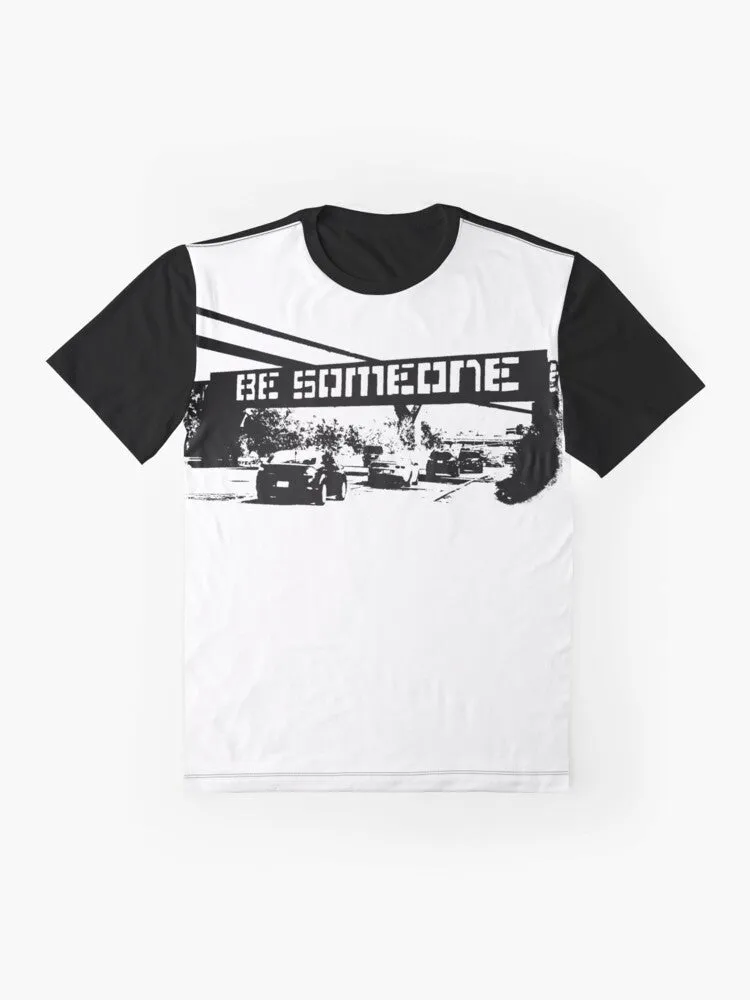 "Be Someone" Houston Graphic T-Shirt - Texas Community Design