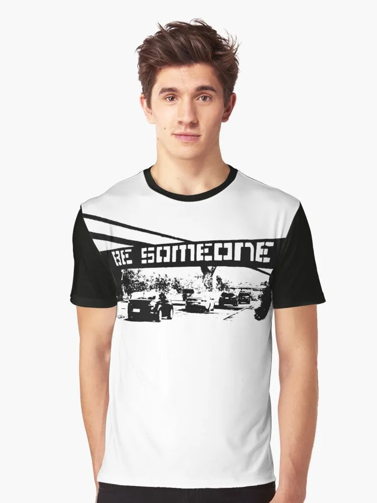 "Be Someone" Houston Graphic T-Shirt - Texas Community Design