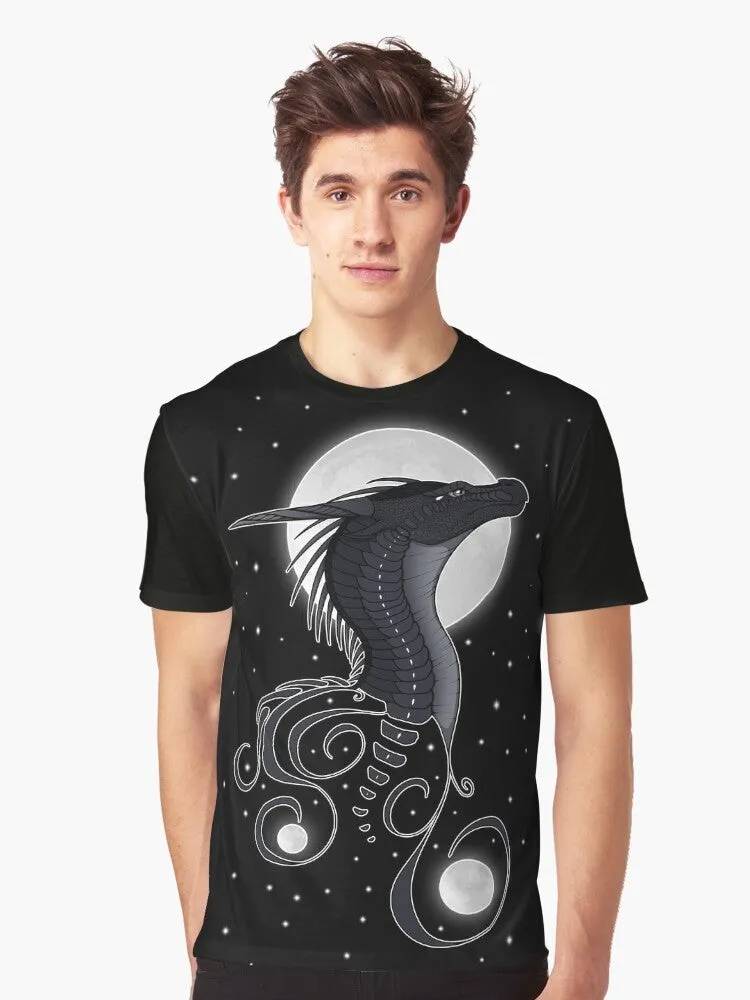 "Darkstalker - Wings of Fire Graphic T-Shirt"