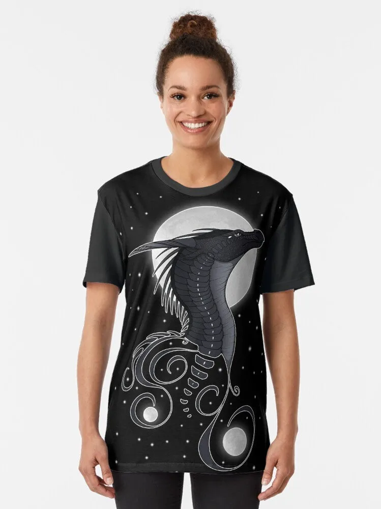 "Darkstalker - Wings of Fire Graphic T-Shirt"