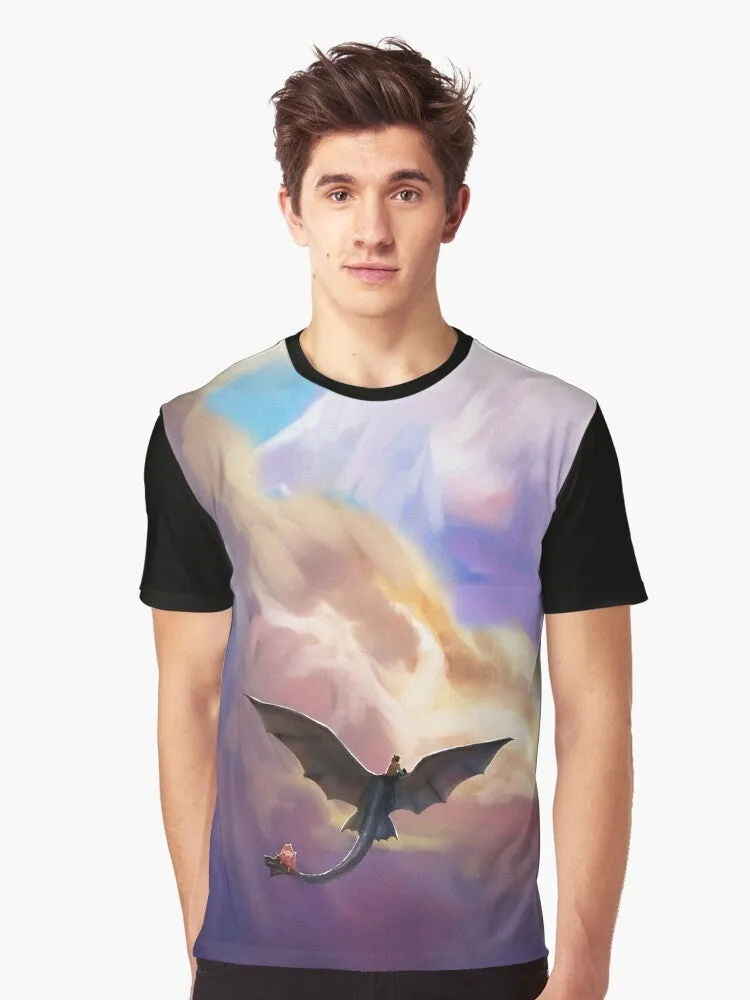 "How to Train Your Dragon" Toothless Graphic T-Shirt