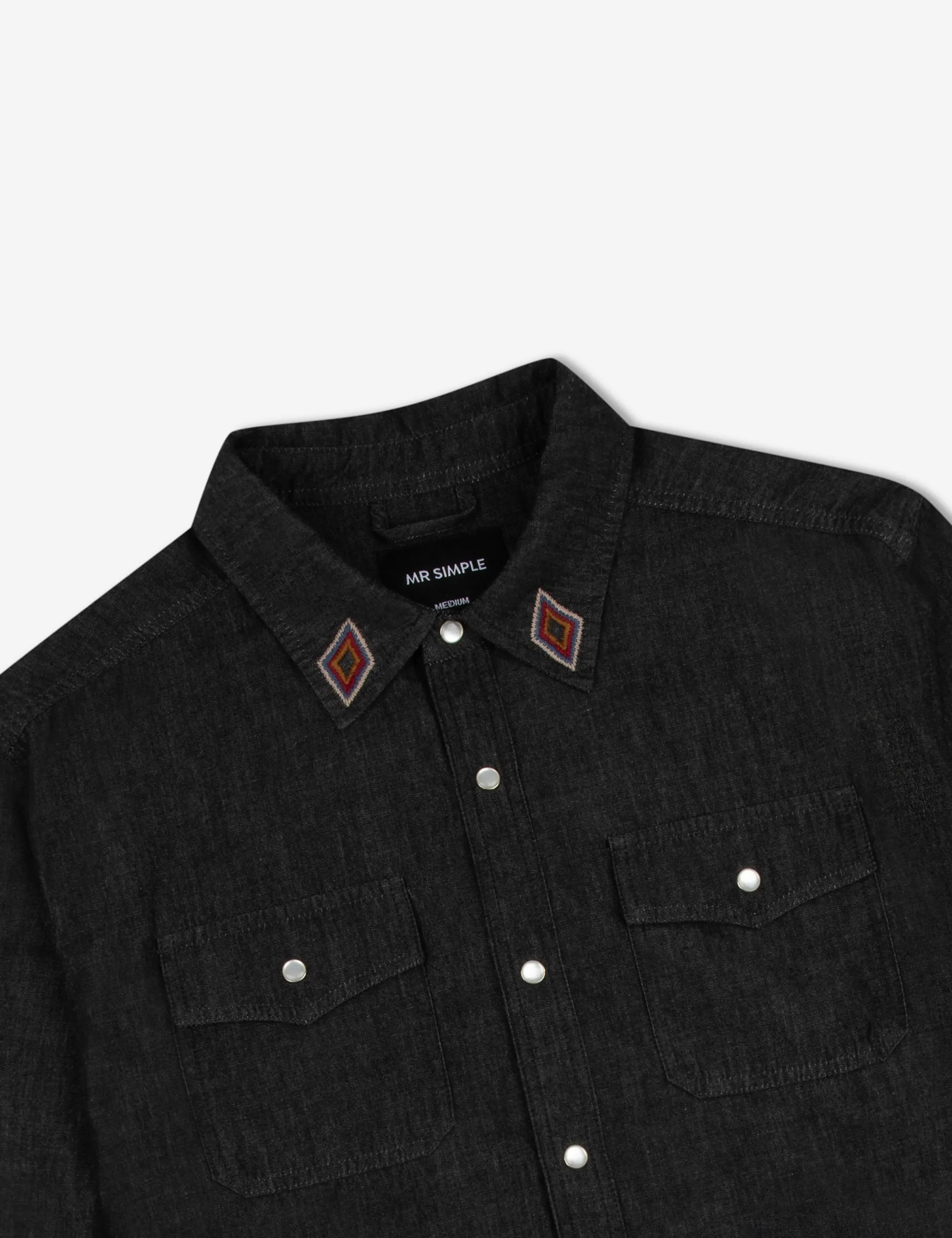 Rancho Shirt - Black Chambray