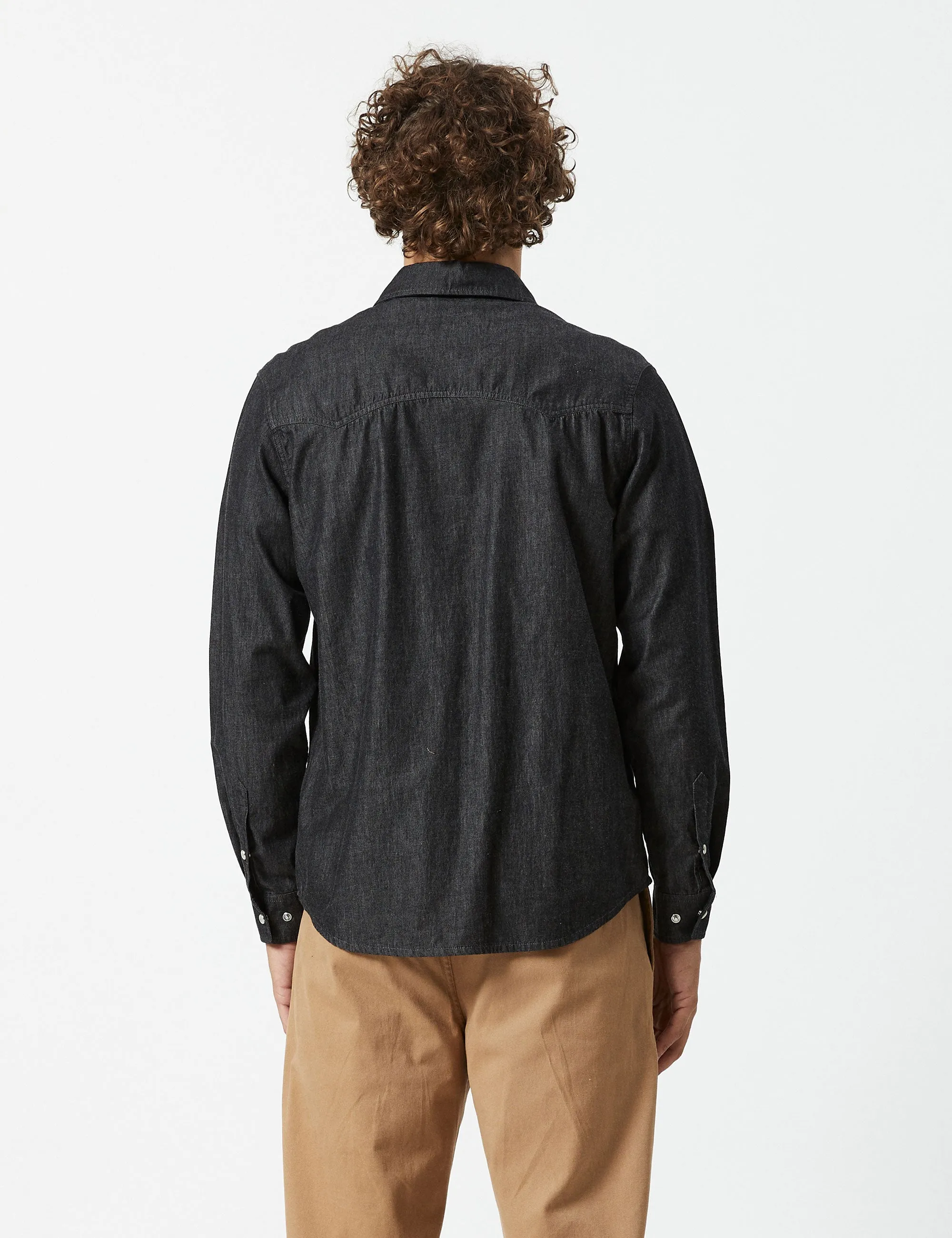 Rancho Shirt - Black Chambray