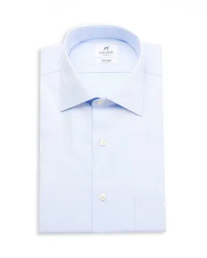 Regular fit herringbone cotton formal shirt